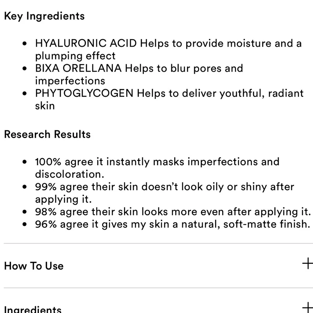 ABH ‘2WP’ Impeccable Blurring Second-Skin Matte Foundation